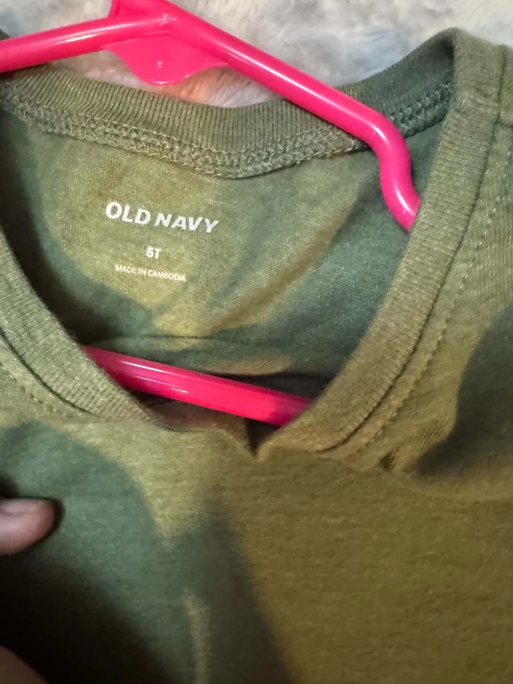 Old Navy Girls' Light Pink Short Sleeve Tee